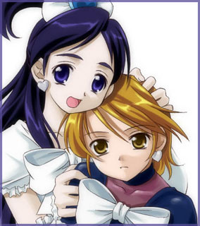 Honoka and Nagisa from Pretty Cure