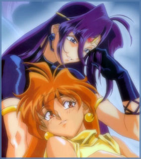 Naga and Lina from Slayers
