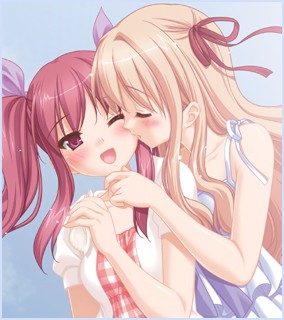 Nanami and Yuuna from Sono Hanabira ni Kuchizuke Wo