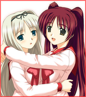 Sasara and Tamaki from To Heart