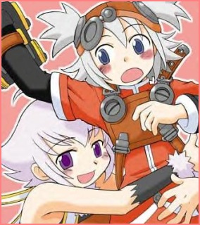 Sugar and Pratty from Summon Night: Swordcraft Story