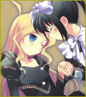 Touka and Hajime from Saki